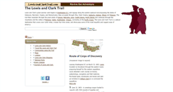 Desktop Screenshot of lewisandclarktrail.com